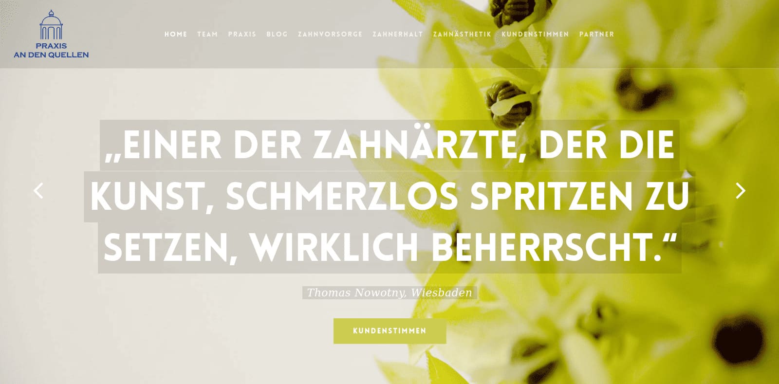 Vorteilsaktion Landingpage | Ärzte, Handwerker, Berater, Ingenieure